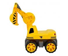 BIG Spielwarenfabrik 800055811 BIG-Power-Worker Maxi-Digger, gelb