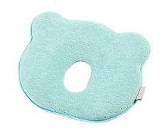 Babykissen Gegen Plattkopf Verformung Flacher Kopfform Memory Foam Kissen Kleines Babykopfkissen Junge Blau