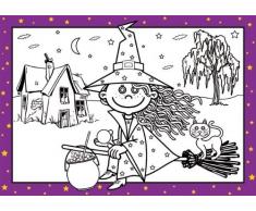 Malvorlage Hexe /8 (FOLAT)