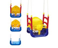 Izzy Baby-Schaukel 3-in-1 Kinder mitwachsend, Abnehmbarer Bügel, Schaukelsitz (3-in-1 Kinder Schaukel Kleinkind mitwachsend)
