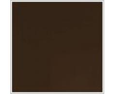 einfarbig Blickdicht Vorhänge 2er Set mit Universal-Kräuselband Bleistift (Braun 28, 135x240 cm - BxH) lichtundurchlässig 2 Stück Vorhang, Sonnen- und Sichtschutz Gardinen, Schal, Dekoschal für Wohnzimmer Schlafzimmer Kinderzimmer