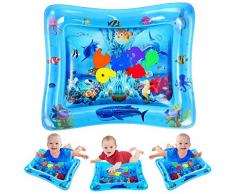 VATOS Wassermatte Baby, Baby Spielzeuge 3 6 9 Monate, Baby Wassermatte ist Perfektes Sensorisches Spielzeug für Baby Frühe Entwicklung Aktivitätszentren