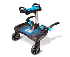Lascal T-LAS-02540 BuggyBoard Maxi+ mit Saddle - Buggy Board Plus, blau