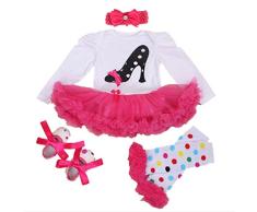 NPK EIN Anzug Tutu Röcke für 20 - 22 Zoll Puppen Geburtstag Baby Puppe Kleid Baby Mädchen Kleidung Schuh Stirnband Socken