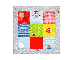 Krabbeldecke mit Spielelementen