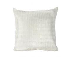 Nunubee Corduroy Baumwolle Kord Modern Rechteckig Kissenbezüge Dekorative Kissenbezug Dekokissen Sofakissen Lendenkissen Wurfkissenbezug Kissenhülle, 45 x 45 cm Beige