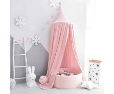 Kinderspielzelt Hochwertiges Garn Kinderzelt Himmelbett Mädchen Bettwäscheraum For Party Und Urlaub Dekorationen Optional Multi-Color Indoor-und Outdoor Kinderspielhauses Spiel Kinder Jurte Zelte