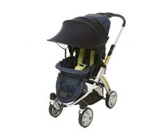 Sonnenschutz für Kinderwagen Sonnenschirm Baby Sonnenverdeck UV-Schutz Insektenschutz Anti-Wind für Buggy Sportwagen