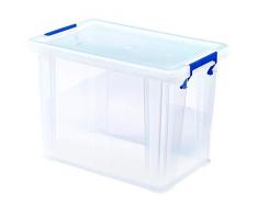 BANKERS BOX ProStore Aufbewahrungsbox mit Deckel 18,5 Liter aus Plastik (Innenmaße 28 x 32 x 20 cm), 1 Stück
