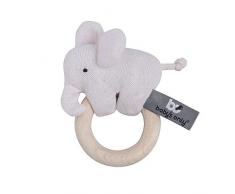 babys only 855401 Holz-Greifling / Rassel Elefant klassisch rosa