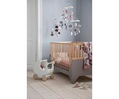 Sebra Wolkenmobile aus Filz, grau