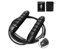 BIFY Springseil,Speed Rope Für Fitness, Ausdauer & Abnehmen.Ideal für Boxen, MMA, Crossfit, HIIT, Intervalltraining.Professioneller Sport, Training, geeignet für Kinder und Erwachsene. 3M