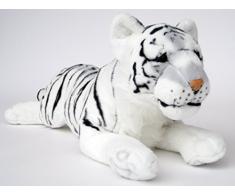 Wagner Plüschtier Tiger Baby - liegend - weiss - 90 cm