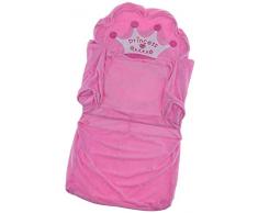 2 Stück Prinzessin Krone Cartoon Mini Sofa Stuhl Sitz für Kinder Tatami Stühle Baby Sofa Cover Neuheit Geschenk Perfekt für Mädchen