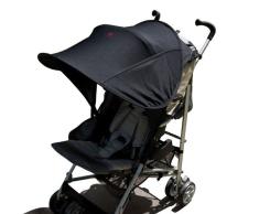 Diono Shade Maker, Universal-Sonnendach für Kinderwagen, Schwarz