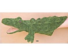 Kallisto Handpuppe Krokodil, Organic Cotton, Füllung Schafwolle, ca. 50 cm