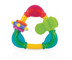 Nuby 006649 Spin N Beißring, mehrfarbig