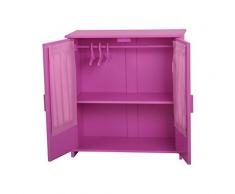 Knorrtoys 67324 - Puppenschrank Diadem Pink