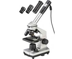 Bresser junior Mikroskop Set Biolux DE 40x-1024x für Kinder und Erwachsene mit hoher Vergrößerung inklusive USB Kamera und umfangreichem Zubehör für den perfekten Start in den Mikrokosmos