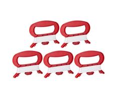 LIOOBO 5 Stücke Kite String Spool Line String Wickelbrett Outdoor Sports Tool Kunststoff Tragbare Kite Line Board Wickler Grip String Rolle für Sport im Freien 100 Mt