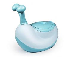 Töpfchen Kinder – Chairlin 2 In 1 Lerntöpfchen Baby WC Babytopf Kindertopf Kindertoilette 1-5 jährige Kinder (blau)