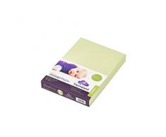 Träumeland TT02053 Jersey Spannbetttuch für Babymatratze 60 x 120 cm, grün