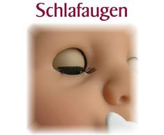 Götz 1690391 Precious Day Girls Jessica Puppe Netlace & Flowers - 46 cm große Stehpuppe, Blonde Lange Haare, Blaue Schlafaugen - 5-teiliges Set