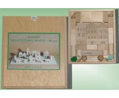 Ebert Holzbaukasten Architektur 86 Teile Erzgebirge