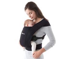 Ergobaby Embrace Babytragetasche, Schwarz