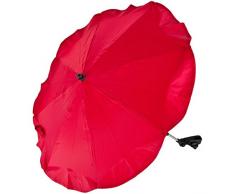 Baby Kind Sonnenschirm/Schirm für Kinderwagen/Buggy/Jogger UV SCHUTZ (50+) (ROT)