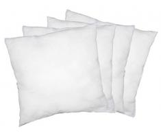 Moon Classic 4er Pack Füllkissen 40x40 cm Innenkissen Sofakissen Nonwoven extra fest gefüllt