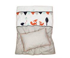 FUCHS & Co.: Kinderbettwäsche 100x135 Babybettwäsche