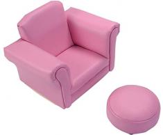 Hardworking bee Fleißige Biene Kaufen Sie Kinder Sofa-Satz, Sessel Sitz Spiel Relax Chair Spielzimmer Einsitzer, Kinderschaukelstuhl mit Fußschemel Spiel-Stuhl