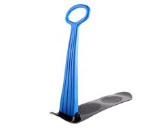 DWLXSH Kinder-Schnee-Scooter Ski-Roller-Fold-up Snowboard Kick-Scooter Schlitten Falt-Schiebe-Ski Snowboard mit Grip Griff Schnee-Schlitten, Winter Spielzeug (Color : Blue)