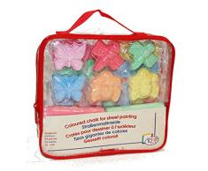 Straßenmalkreide im Rucksack