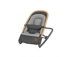 Maxi-Cosi Kori 2-in-1 Babywippe, hochwertige Babyschaukel nutzbar ab der Geburt bis max. 9 kg, natürliches, ergonomisches Schaukeln ohne Elektronik, einfach zusammenklappbar, Essential Graphite (grau)