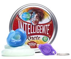 Intelligente Knete Phantome inkl. Schwarzlicht-Lampe (Blaues Phantom) BPA- und glutenfrei