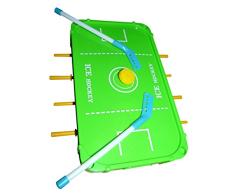Spielzeug Spieler Tisch, A140E, 5in1 Set mit Kickertisch, Fußball, Basketball, Golf, Eishockey, Billard, Geschenk-idee für Jungen und Mädchen für Weihnachten und zum Geburtstag, Geburtstags-Geschenk