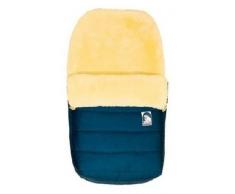 Eisbärchen 968 MA Großer Lammfellfußsack in marine/blau