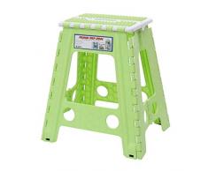 ENCOUNTER-G Erwachsener starker tragbarer Tupfen Plastik Faltschemel Niedriger Stuhl Hoher Stuhl Küche Bad zu Hause Kinderbank,Green
