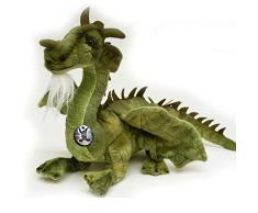 Drache ELLIOTTI grün 46 cm Plüschdrache Plüschtier von Kuscheltiere.biz