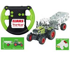 TRONICO Metallbaukasten RC Traktor Claas Axion 850 Konstruktionsspielzeug - Mint - STEM - Modellbau - Bauen mit Werkzeug