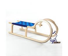 Holzfee Hörnerrodel Colint Baran 100 G Gurtsitz blau Hörnerschlitten Schlitten