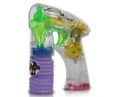 Seifenblasen Pistole mit LED Strahl Seifenblasenpistole mit Licht NEU OVP