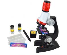 Xrten Scientific Mikroskop Spielzeug,Kinder Mikroskop Set Pädagogisch Mikroskop für Früherziehung