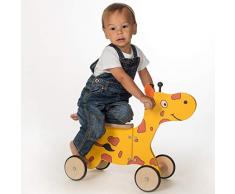 KidsBo Rutscher aus Holz Modell Rutschtier Giraffe Happy