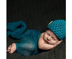 Butterme Neugeborene Baby-Fotografie Stützen - Lange Ripple Wrap Decke DIY Baby Foto Prop