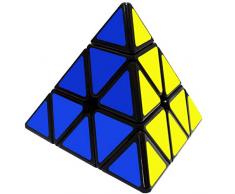 Maomaoyu Zauberwürfel Pyramide 3x3 3x3x3 Magic Cube Pyraminx Speed Cube Puzzle Würfel Spielzeug für Kinder, Schwarz