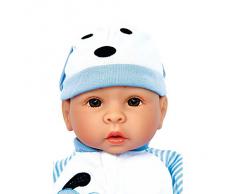 small foot 2736 Baby-Puppe Benno, inkl. Zubehör: Decke, Mütze, Strampler und Flasche, ab 2 Jahren