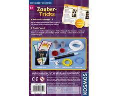 KOSMOS 657413 - Magic Zauber-Tricks, Zaubern lernen im Handumdrehen, Mit Zauberstab und Utensilien für 20 magische Tricks, Kompaktes Format, Mitbringspiel, Experimentierset
